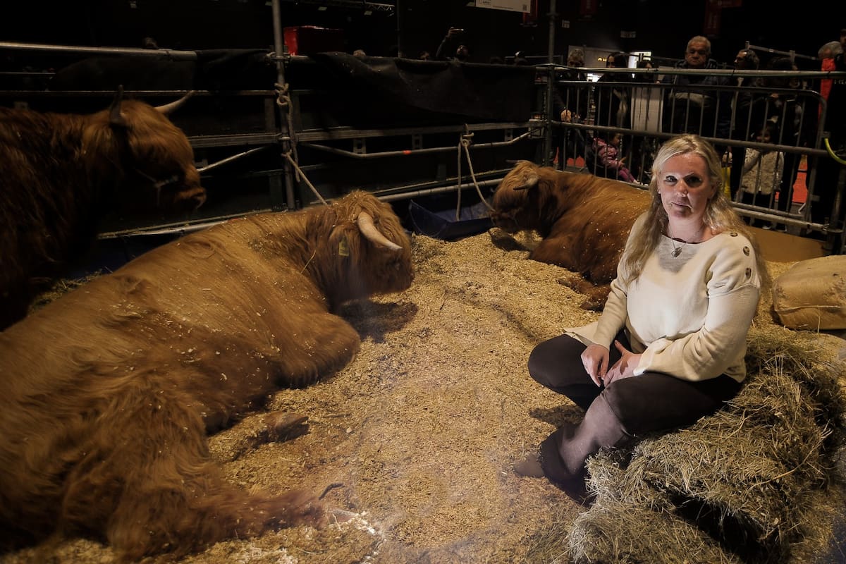 “Esta es una raza que se originó en la región de la corona británica y por eso es la única carne que comen los integrantes de la realeza”, dijo Victoria Balestra