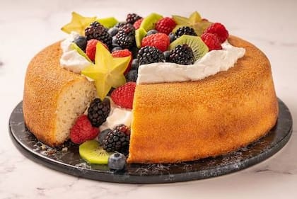 Esta esponjosa torta se mide con cucharadas