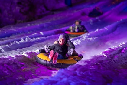 Esta estación de snow tubing está a dos horas de Nueva York y ofrece atracciones para toda la familia en invierno (Ski Blue Mountain Resort)