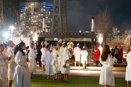 Esta experiencia de relajación estará disponible hasta el 1 de marzo en Nueva York (Instagram/@cultureofbatheing)