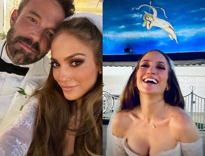 Esta fue la primera boda de Jennifer Lopez y Ben Affleck