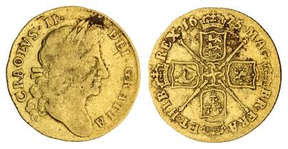 Esta fue una de mas monedas antiguas que encontró la pareja