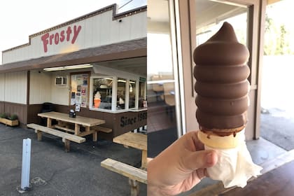 Esta heladería icónica de California debe preguntarle a sus clientes si están seguros antes de servirles su cono gigante