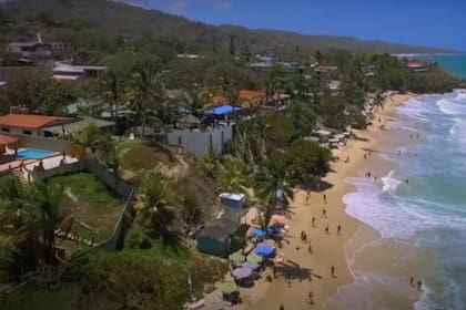 Esta imagen de hace unos años muestra algunas de las casas de la zona