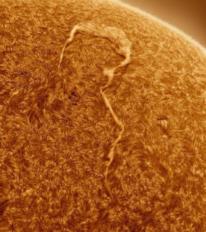Esta imagen fue capturada por el astrofotógrafo Eduardo Schaberger Poupeau