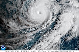 Se prevé que el huracán Lowell pase cerca de Hawái y genere fuertes lluvias en el estado