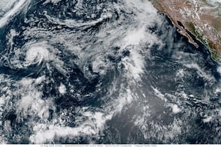 Ardua labor de limpieza en Hawái tras paso de huracán Lala