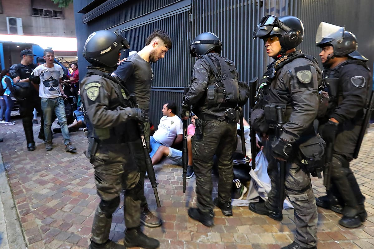 Esta madrugada fueron liberadas 114 personas detenidas ayer en las inmediaciones del Congreso