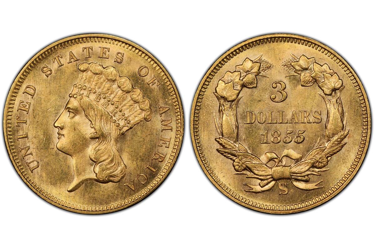 Esta moneda acuñada en 1855 en San Francisco tiene características que la hacen única