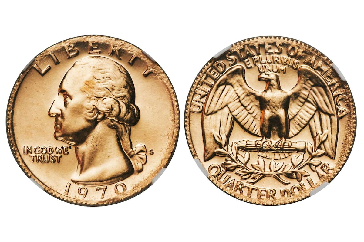 Esta moneda acuñada en 1970 puede valer miles de dólares en el mercado de subasta debido a su composición