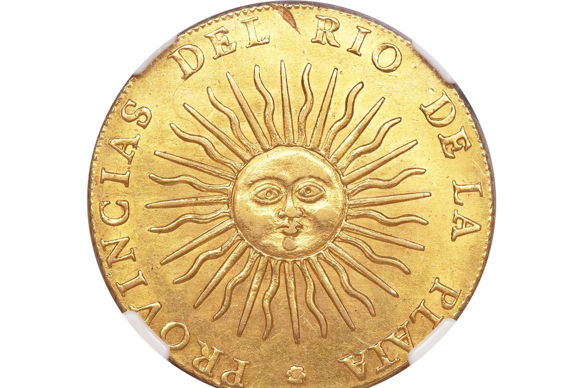 Esta moneda argentina logró superar los 100 mil dólares en el mercado de subasta de Estados Unidos