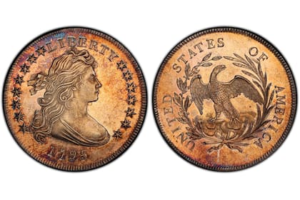 Esta moneda de un dólar con la característica "Off-Center Bust" en su diseño alcanza valores elevados en el mercado