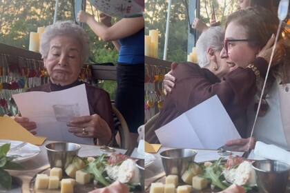 Esta mujer venezolana se emocionó hasta las lágrimas por el sorpresivo regalo de su hija