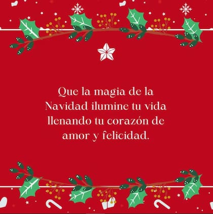 Esta Navidad 2024 se pueden enviar mensajes alusivos a la fiesta del 24 al 25 de diciembre