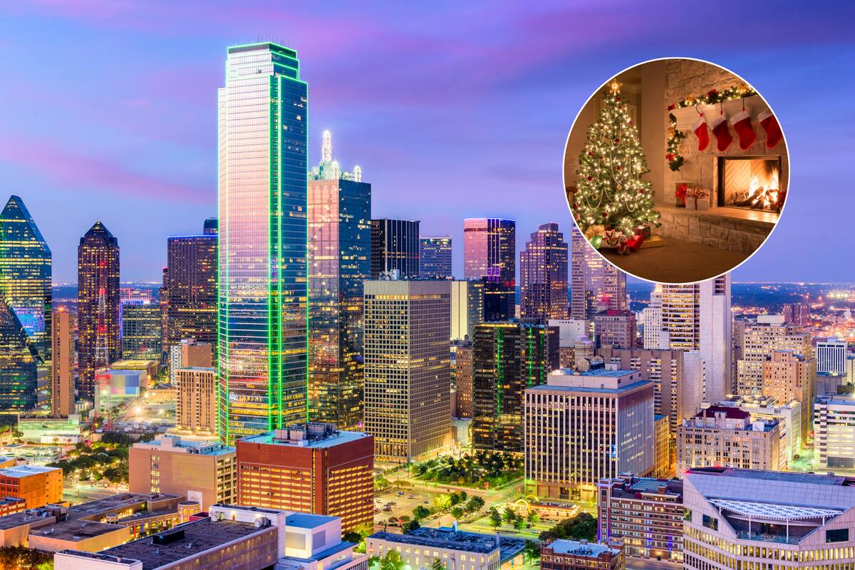 Esta Navidad habrá una temperatura cálida en las ciudades principales de Texas