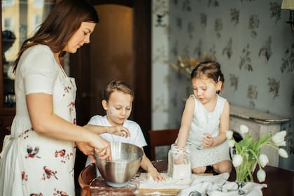 Esta preparación es ideal para cocinar con los chicos
