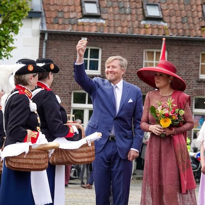 Esta semana el rey Guillermo y la reina Máxima hicieron una visita a la región de Limburgo Central (Foto: Instagram @koninklijkhuis)