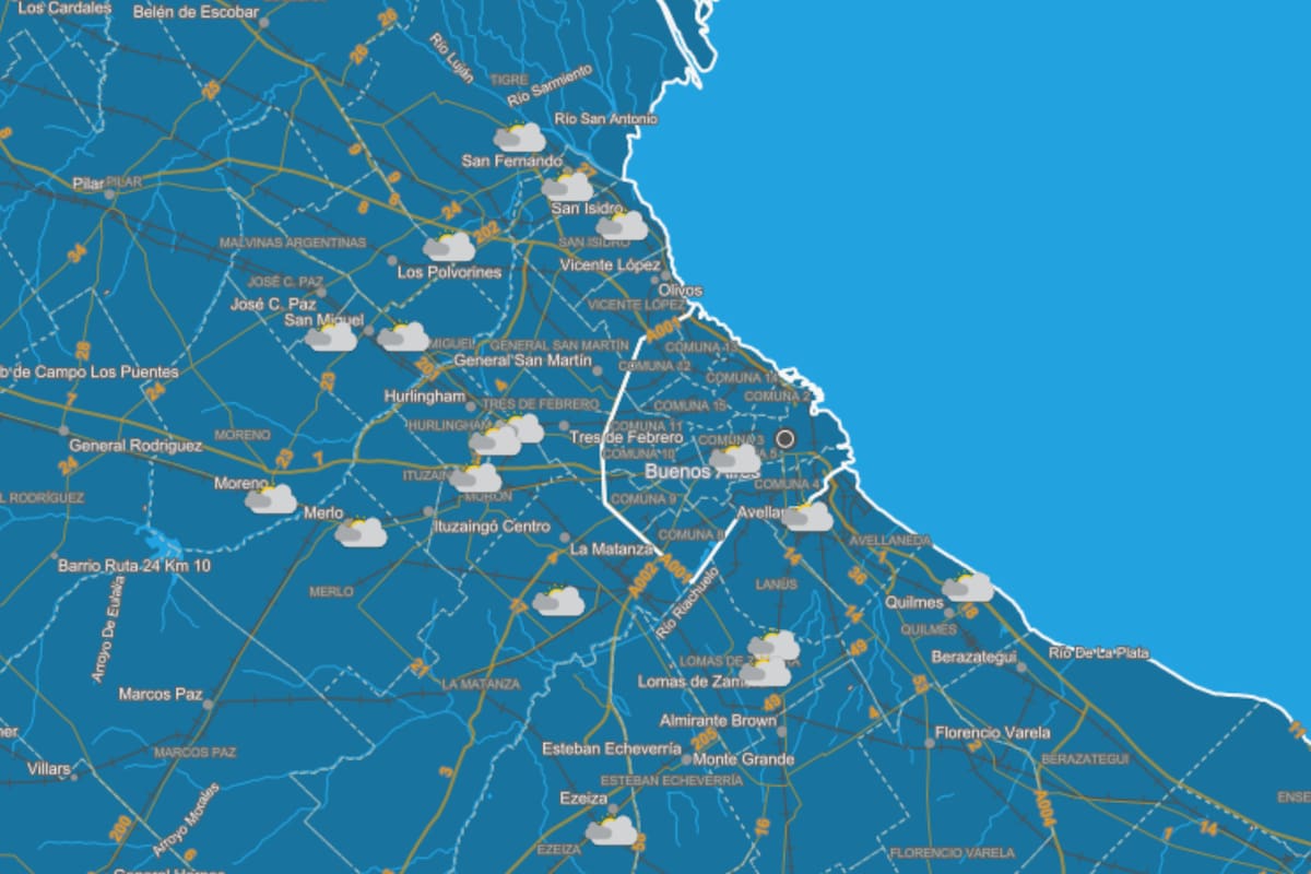 Esta semana estará mayormente nublada y fría