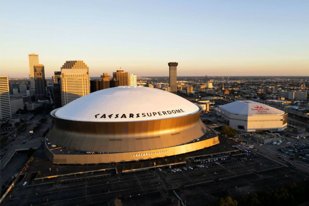 Esta será la octava edición de Super Bowl que se jugará en el Caesars Superdome de Nueva Orleans (New Orleans Saints)