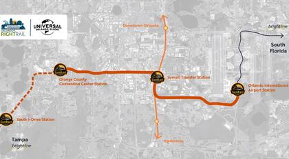 Esta sería la ruta que conectaría al nuevo distrito