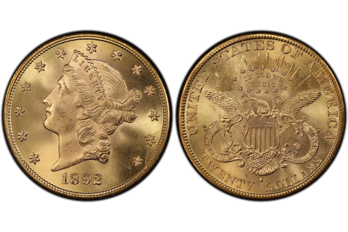 Esta serie fue acuñada en 1892 y actualmente tiene un valor que puede alcanzar los US$45.000