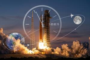 Esta tarde se lleva a cabo el lanzamiento del cohete Artemis II