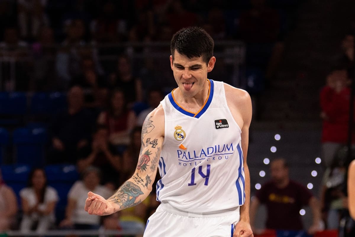 Esta temporada en Real Madrid Gabriel Deck acumula estadísticas similares a las que tenía cuando emigró a a NBA