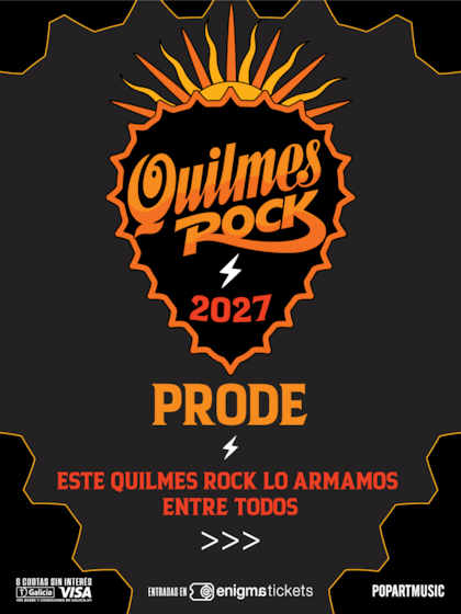 “Esta vez, lo armamos entre todos”: el juego para elegir artistas y ganar un show privado del Quilmes Rock