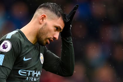 Esta vez, Sergio Agüero, que fue titular, no pudo convertir; también jugó Nicolás Otamendi