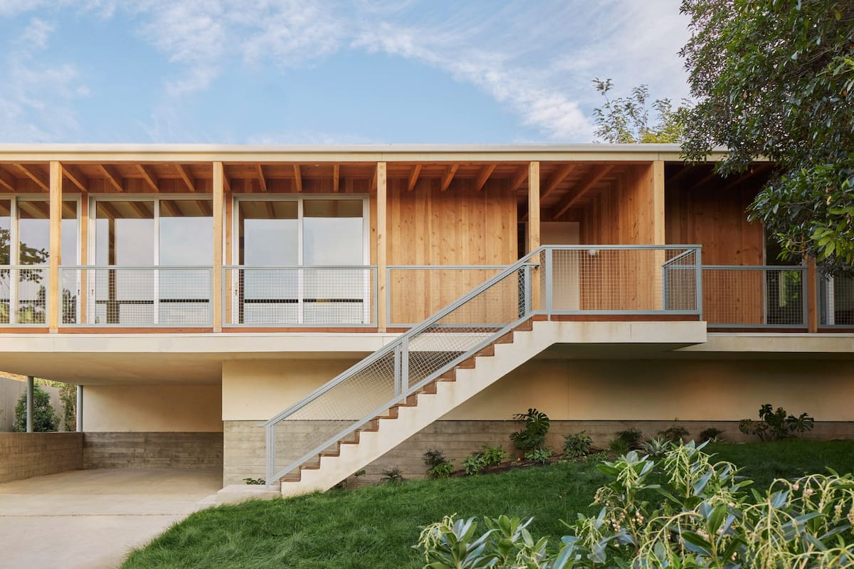 Esta vivienda familiar en Los Ángeles se inspira en una casa en el árbol.