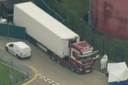 Estaban en el parque industrial Waterglade en Grays,