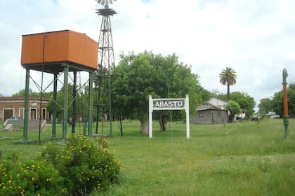 Estación Abasto, en el partido de La Plata