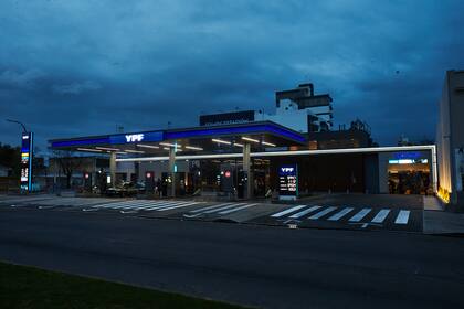 Estación de servicio.