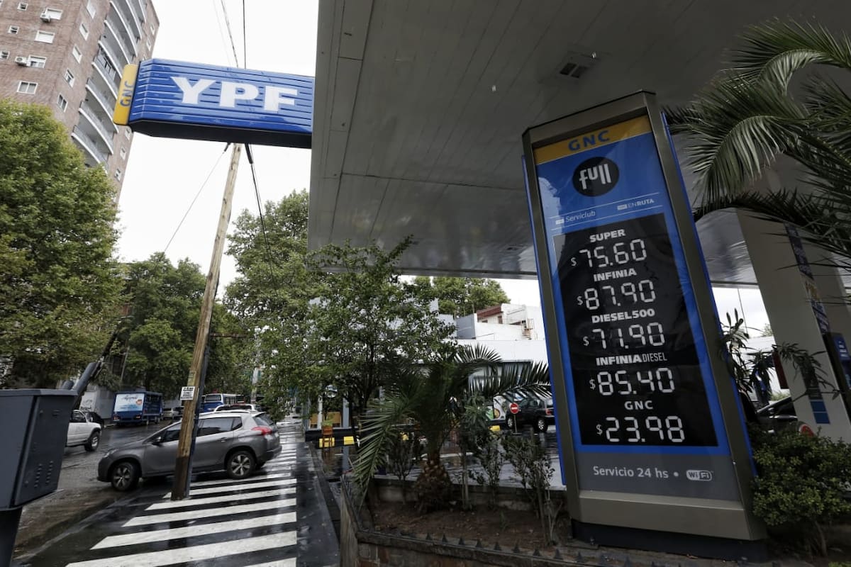 Estación de Servicio YPF por aumento de las naftas