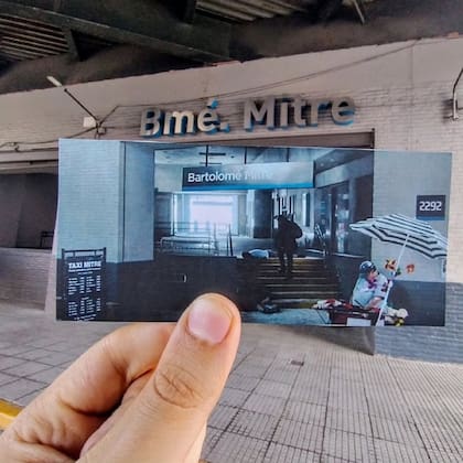 Estación de tren Bartolomé Mitre en Vicente López