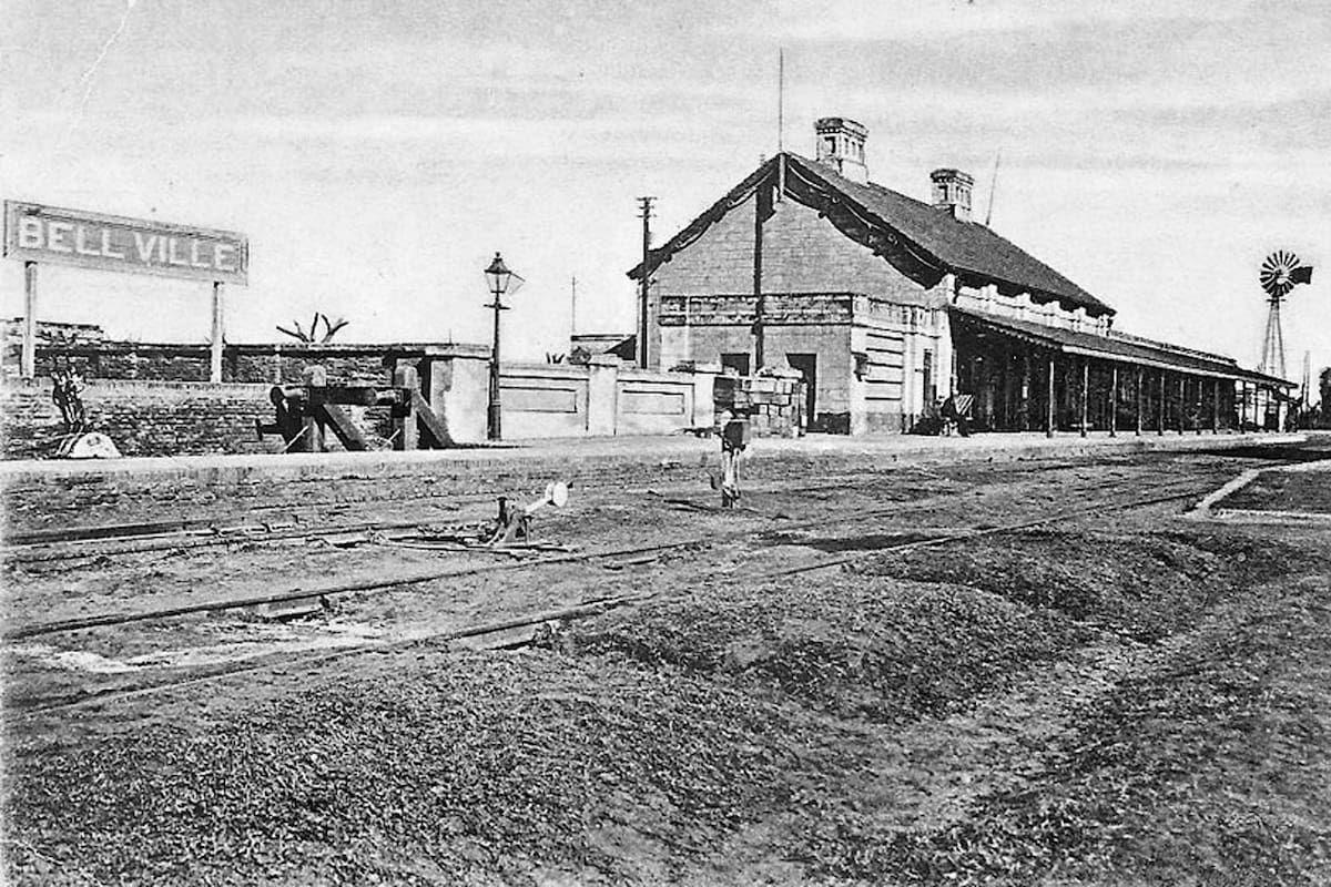 Estacion Mitre ferroviaria en Bell Ville, Cordoba