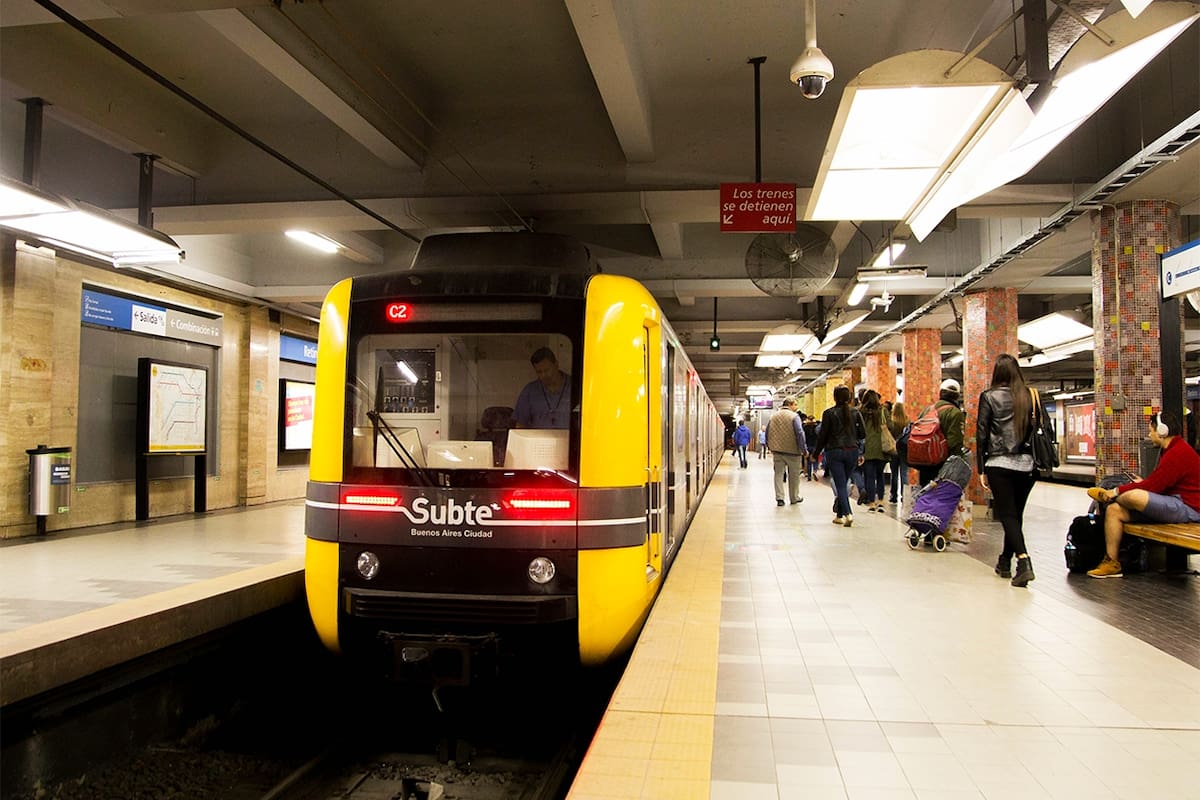 Estación Retiro de la línea C
