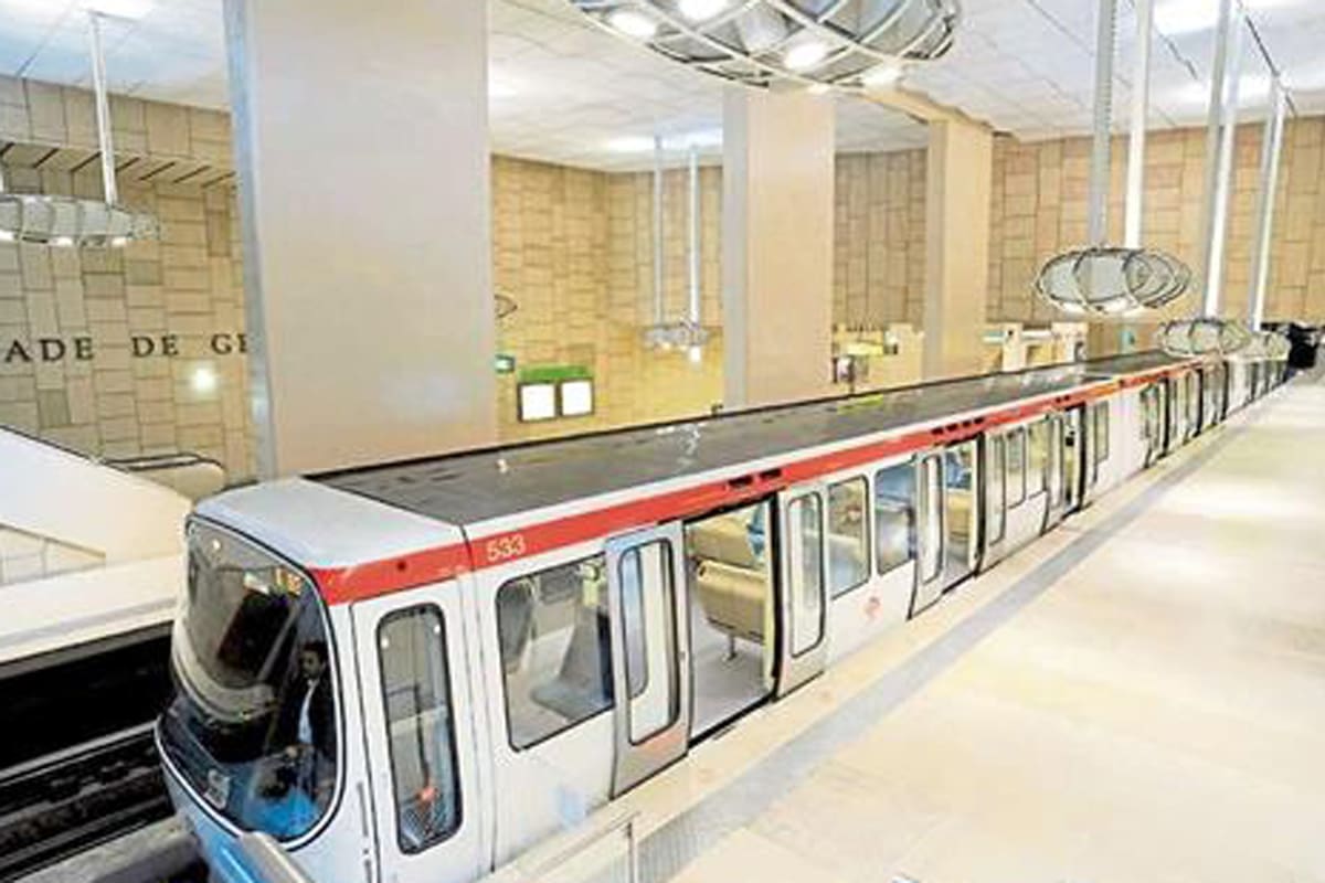 Estación Stade de Gerland, en Lyon