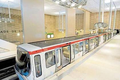 Estación Stade de Gerland, en Lyon