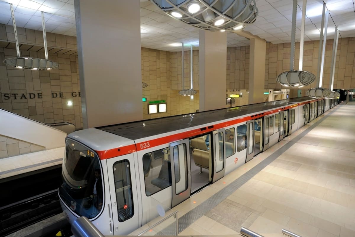 Estación Stade de Gerland, en Lyon
