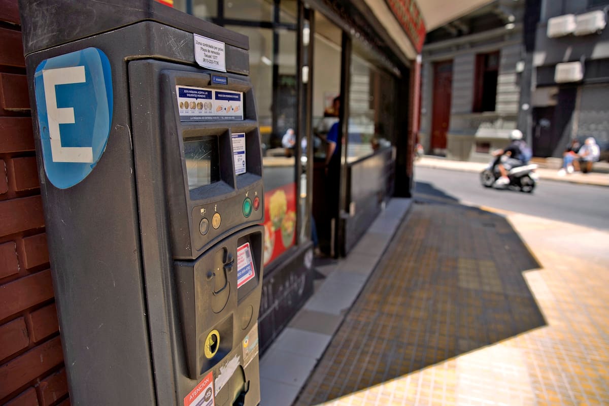Estacionamiento medido en San Telmo