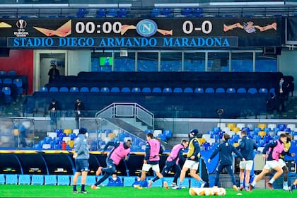 El San Paolo, ahora rebautizado como estadio Diego Armando Maradona, tuvo su primer festejo: el gol lo hizo el polaco Piotr Zielinski, en el 1-1 contra Real Sociedad por la Europa League.