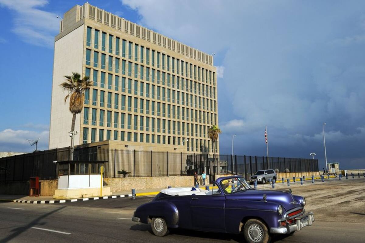 Estados Unidos afirmó que su embajada en La Habana fue objeto de un ataque acústico, pero no identificó la fuente.