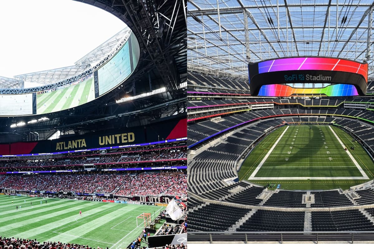 Estados Unidos albergará 78 partidos del Mundial 2026, que se distribuirán en 11 estadios (X/@SoFiStadium - X/@MBStadium)