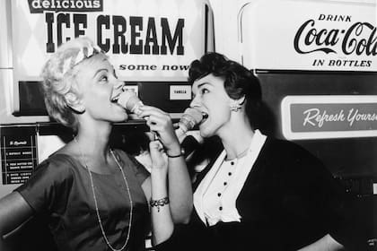 Estados Unidos comenzó con la producción industrial de ice-cream entre los años 50 y 60