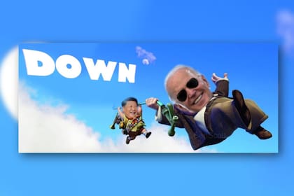 Estados Unidos hizo hizo explotar al globo espía chino y provocó una onda expansiva de memes