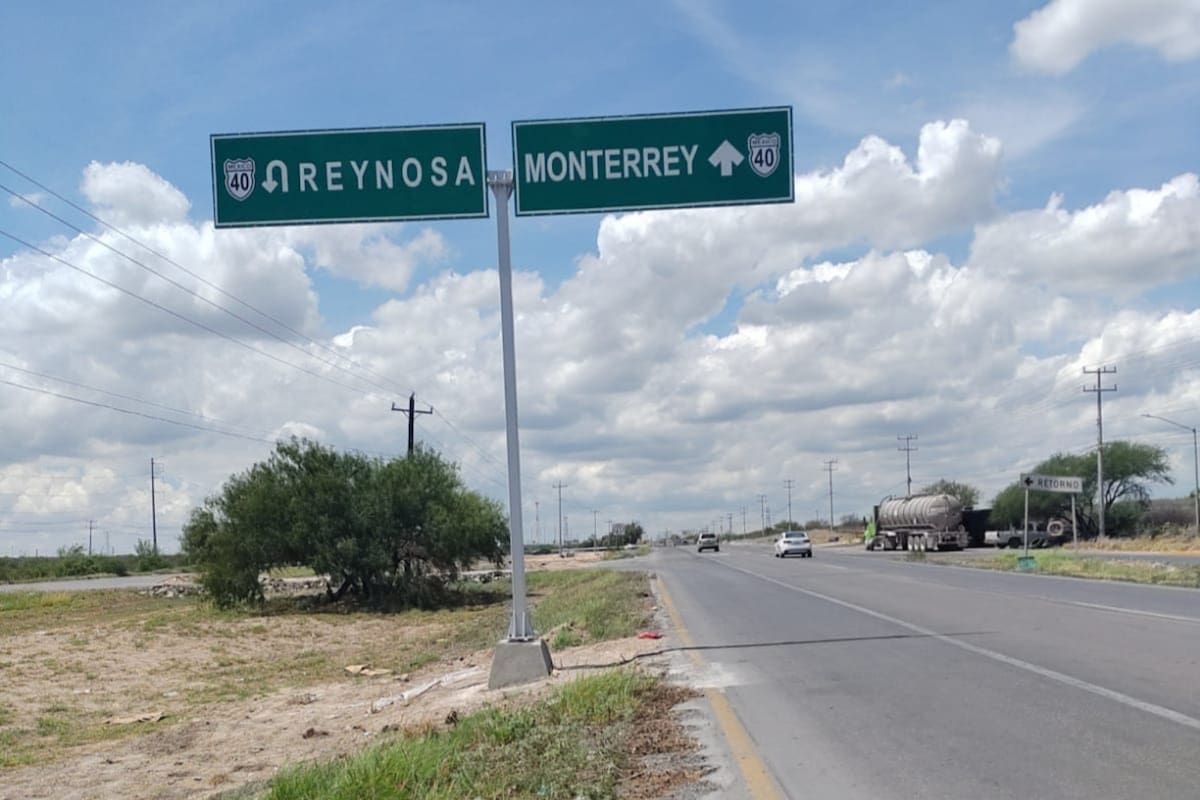 Estados Unidos recomienda evitar la ruta mexicana Monterrey-Reynosa, cercana a la frontera