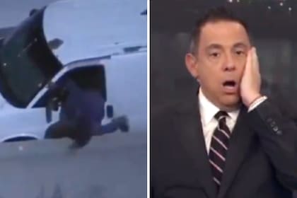 Estados Unidos: un hombre fue atropellado mientras huía a pie de la policía y su muerte fue transmitida en vivo