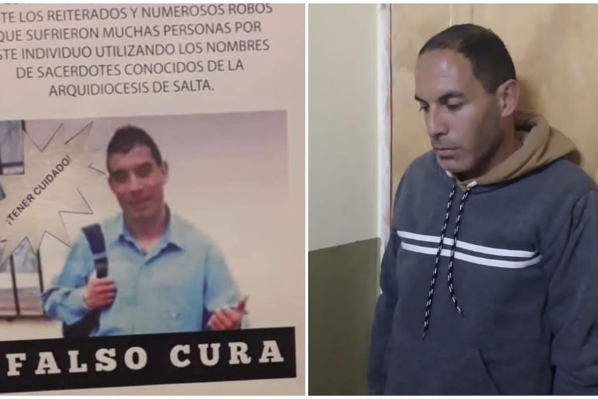 Estafa en Salta: se hacía pasar por cura para robar y aprovecharse de los fieles