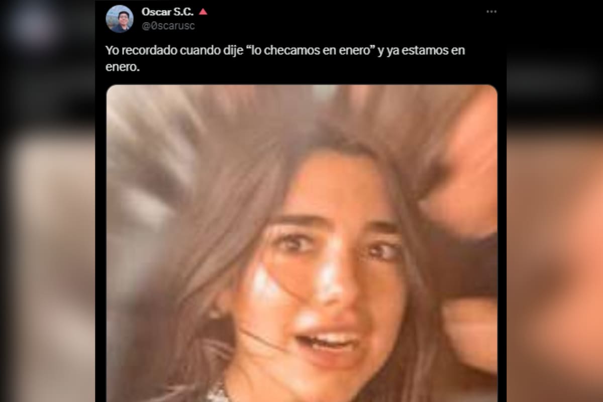 Estallaron los memes por el comienzo del 2024 (Captura X)